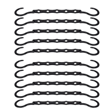10 Pack, Closet Organizer Hangers Space Saving,Hanger Organizer,Closet