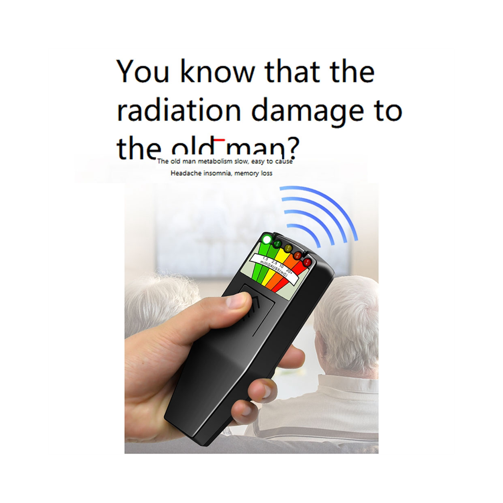 Digital Electromagnetic Field Radiation Tester K2 Handheld 5 Led Gauss 4851282145349