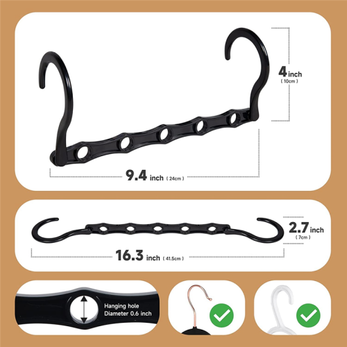 10 Pack, Closet Organizer Hangers Space Saving,Hanger Organizer,Closet 2