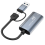 Κάρτα λήψης βίντεο Type-C+USB 4K HDMI-συμβατή με υπολογιστή USB 1080P 5
