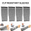 5 Pairs Cut Burn Resistant Sleeves Arm Protector Sleeve Forearm Thin L 7
