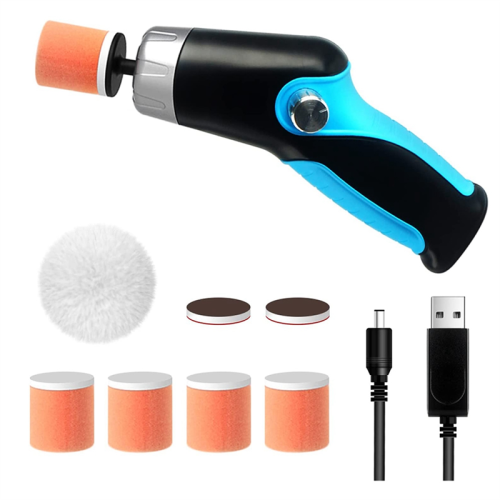 Cordless Car Buffer Polisher,Mini Portable Polisher Tool Kit for Detai