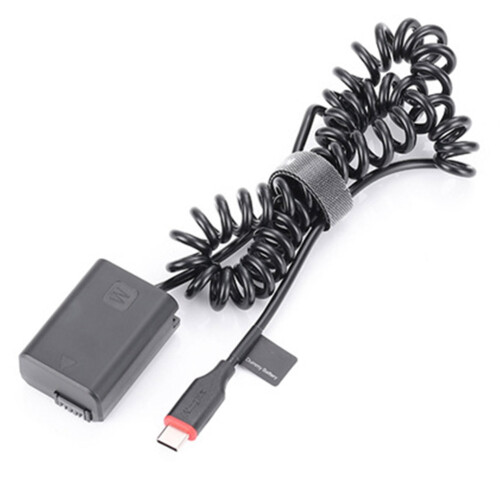 NP-FW50 Dummy-batteri DC-strømadapter AC-PW20 for So-Alpha A6400