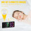 Rainbow Colored LED Digital Alarm Clock,Snooze, Adjustable Volume, Eas 7