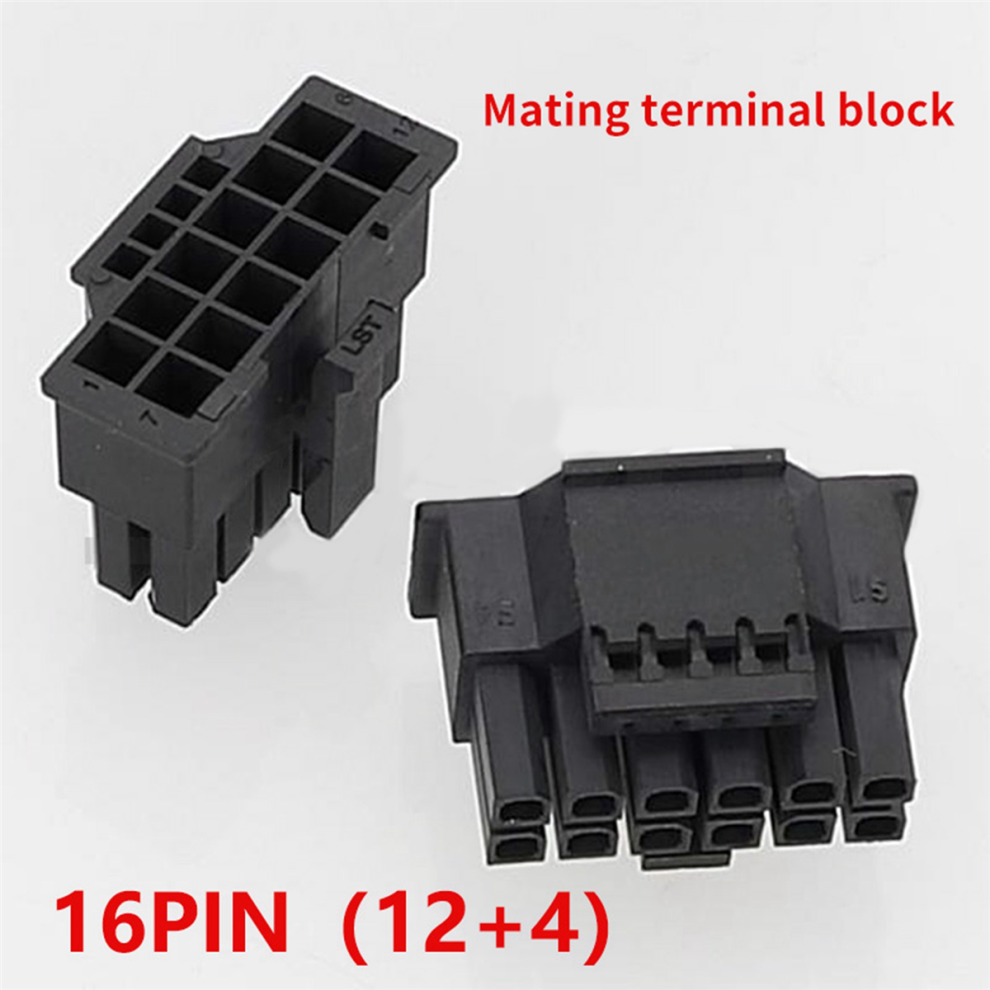 10Pcs Pcie 5.0 12Vhpwr 16Pin 12+4Pin Male Gpu Power Cable Connector Wi 4851282150640