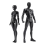 PVC Model with Box Drawing Figure Models for Artists(Female+Male,Blac 1