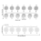5 Strips 30 Pots Empty Paint Cup Pots, 10Ml/ 0.35Oz Mini Pot Clear Pla 5