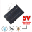 2W 5V solpanel USB batterioplader udendørs bærbar til mobiltelefon 6