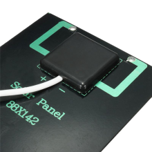 2W 5V solpanel USB batterioplader udendørs bærbar til mobiltelefon