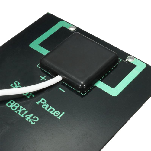 2W 5V solpanel USB batterioplader udendørs bærbar til mobiltelefon