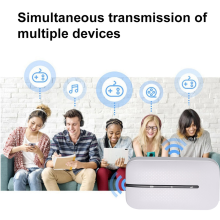 4G MiFi WiFi-ruter 150 Mbps WiFi-modem Bil Mobil Wifi Trådløs Hotspot