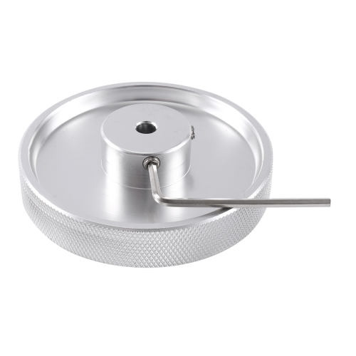 250mmx6mm industriële aluminiumlegering meet-encoder meterwiel voor