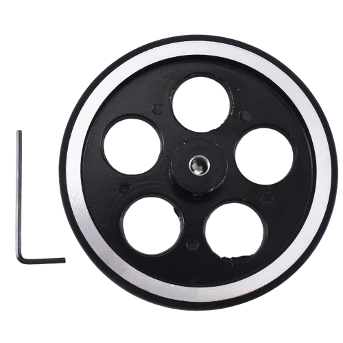 300Mmx6Mm Industrial Aluminum Rubber Measuring Encoder Meter Wheel for 2