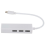 TYPEC TO USB2.0 100GbE Network Card Hub Lan Rj45 Ethernet Network Adap 1