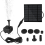 Solvattenpump Solpanel Fontänpump Pool Damm Trädgård Vattenspridare 6
