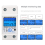 Din Rail Digital Single Phase Reset Zero Energy Meter KWh AC220V Elect 3