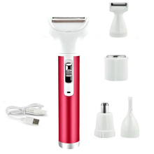 5 in 1 Body Hair Removal Epilator Armpit Bikini Leg Pubic Electric Sha