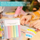 Scrapbook Paper Storage Organizer with 60 Sticky Index Tabs, 10 Pack P 6