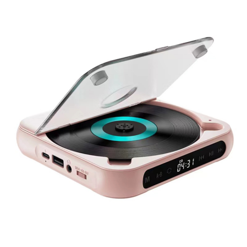 Portable CD Player Bluetooth Speaker,LED Screen, Stereo Player, Wall M 1
