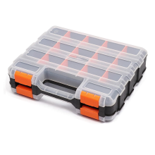 Double Sided Tool Organizer Hardware Tool Accessory Box Parts Box Tool