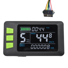 P3C Οθόνη LCD Πίνακας Ελέγχου Πολύχρωμη Οθόνη Ηλεκτρικού Ποδηλάτου 24V-60V