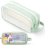 Grid Mesh Pencil Case 2 Compartment Pen Bag Clear Pencil Pouch Transpa 11