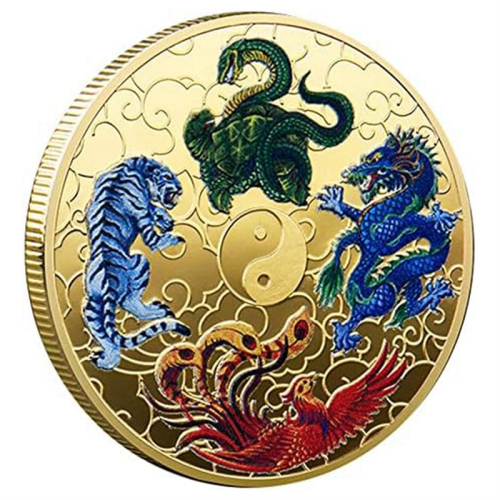 Ancient Mythical Creatures Lucky Coin Lottery Ticket Scratcher Tool 1