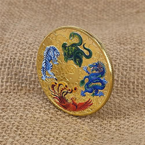 Ancient Mythical Creatures Lucky Coin Lottery Ticket Scratcher Tool 2