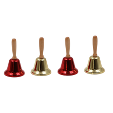4Pcs Christmas Bell Mini Bell Water Table Desk Bell for Service Bell f