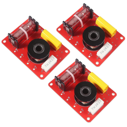 3Pcs 130W 2-Way Speaker System Audio Crossover Filters Frequency Distr