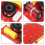 3Pcs 130W 2-Way Speaker System Audio Crossover Filters Frequency Distr 8