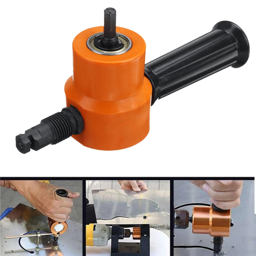 Double Metal Sheet Cutter Cutting Machine Saw Iron Tool Hole Opener 2