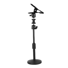 Suporte para bastidor de bordado de metal giratório ajustável, Em