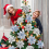 20PCS 14.5cm Glitter Artificial Christmas Flowers Merry Tree Decoratio 5