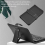Bluetooth Mini Wireless Keyboard with PU Leather Case for Smartphone T 4