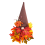 Fall Wreath for Door Decor,Fall Sign with Maple Leaf Fairy for Autumn 2