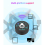Controller MIDI wireless Bluetooth 5.1, pedale MIDI portatile ricaricabile 10
