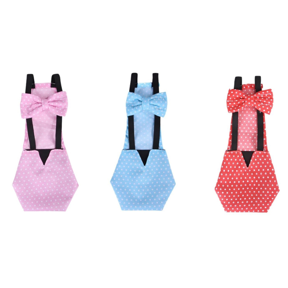 Chicken Diapers Bantam Hens - Reusable 3 Pcs With Bow Ties Poultry Nap Typecat