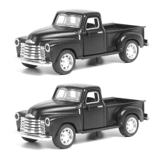 Retro starý model pick-upu, figúrka z ľahkých zliatin, auto, vozidlo
