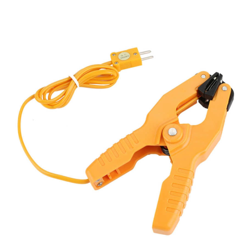 HT-05 K Tipo Sensor de Termopar Temperatura Braçadeira de Tubo de Chumbo 1-3/8 Polegadas