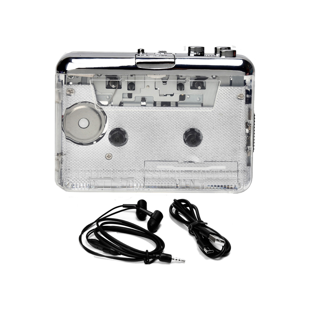 Usb Cassette Capture Radio Player Cassette To Mp3/Cd Type-C Walkman Au 4851282171126