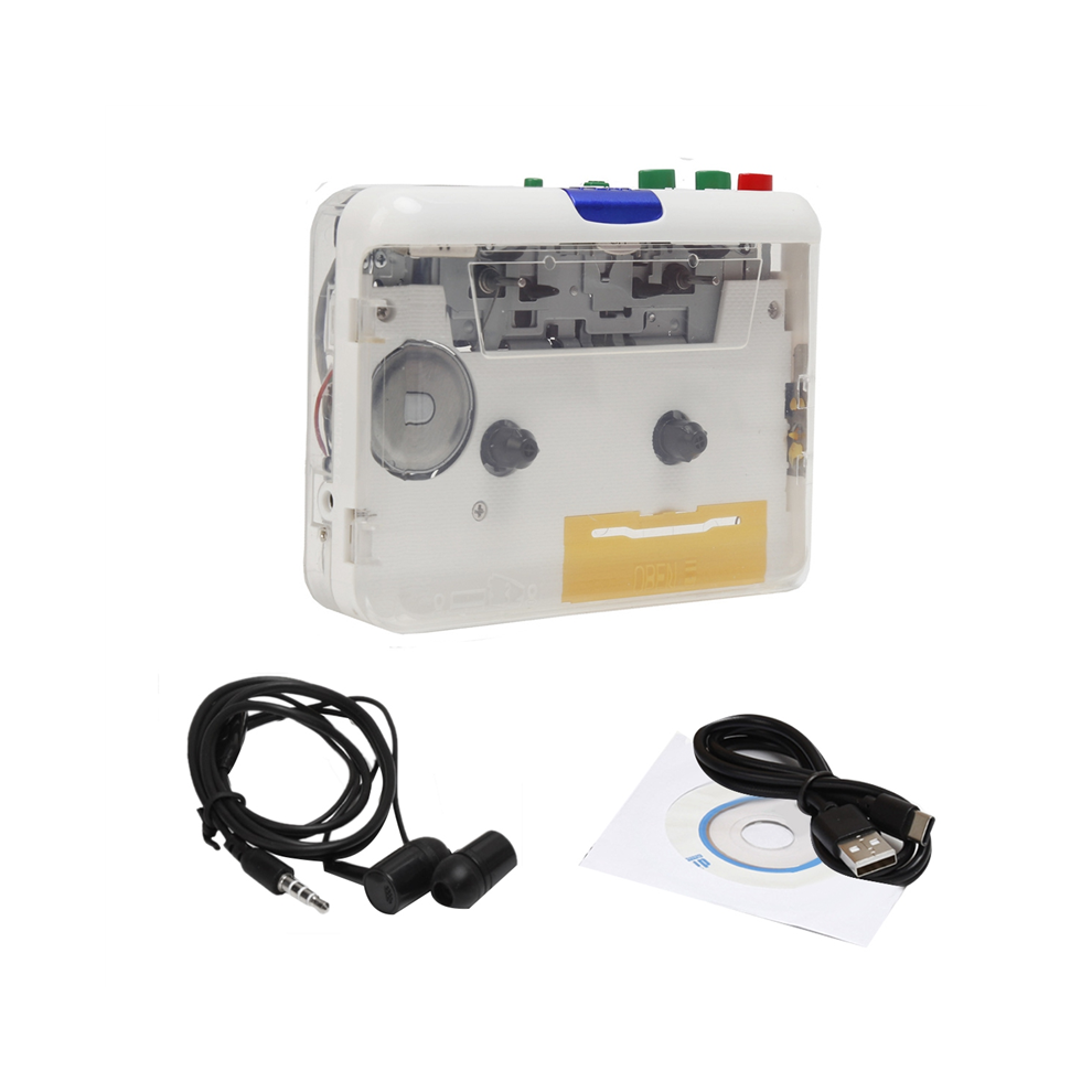 Cassette Player Walkman Mp3/Cd Audio Auto Reverse Usb Cassette Tape Pl 4851282171089
