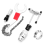 6-Pack Bicycle Repair Tool Kit Crank Chain Cutter Extractor Bracket Fl 1