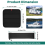 16In x Waterproof Thickened Magnetic RV Window Shade, Foldable Magnet 3