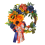 Thanksgiving Day Wreath Artificial Flower Wreath Door Front Garland Fa 1