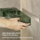 Multifunctional Wall-Mounted Rotating Storage Corner Shelf, 180 Degree 4