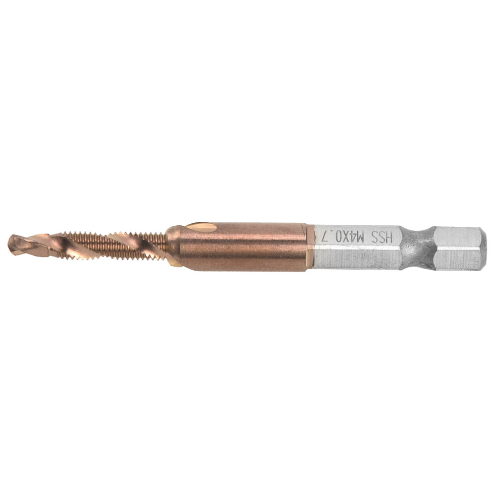 High Speed Steel 6.35mm Hex Shank Tap Drill Bit