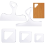 Food Board Handle Template Clear Cutting Board Router Template with Wo 7