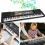 61 Keys Electronic Keyboard Digital MP3 Music Piano USB w/ Microphone 2