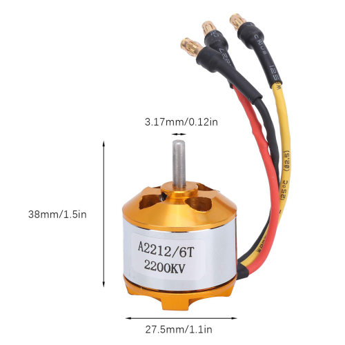 2212 2200KV Motor+30A ESC+6035 Propeller+Propeller Protector Electric 2